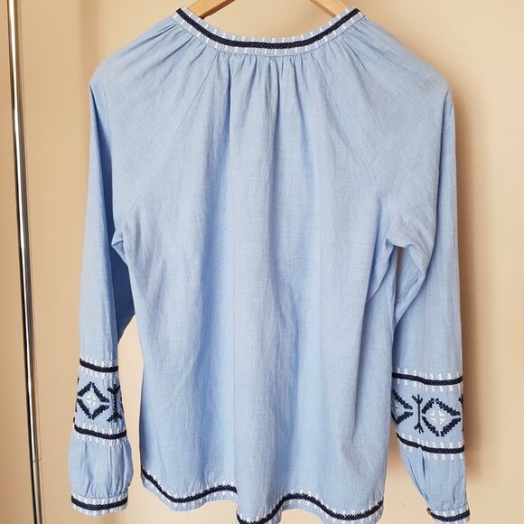 Tom Tailor cotton embroidered blouse - Picture 7 of 10